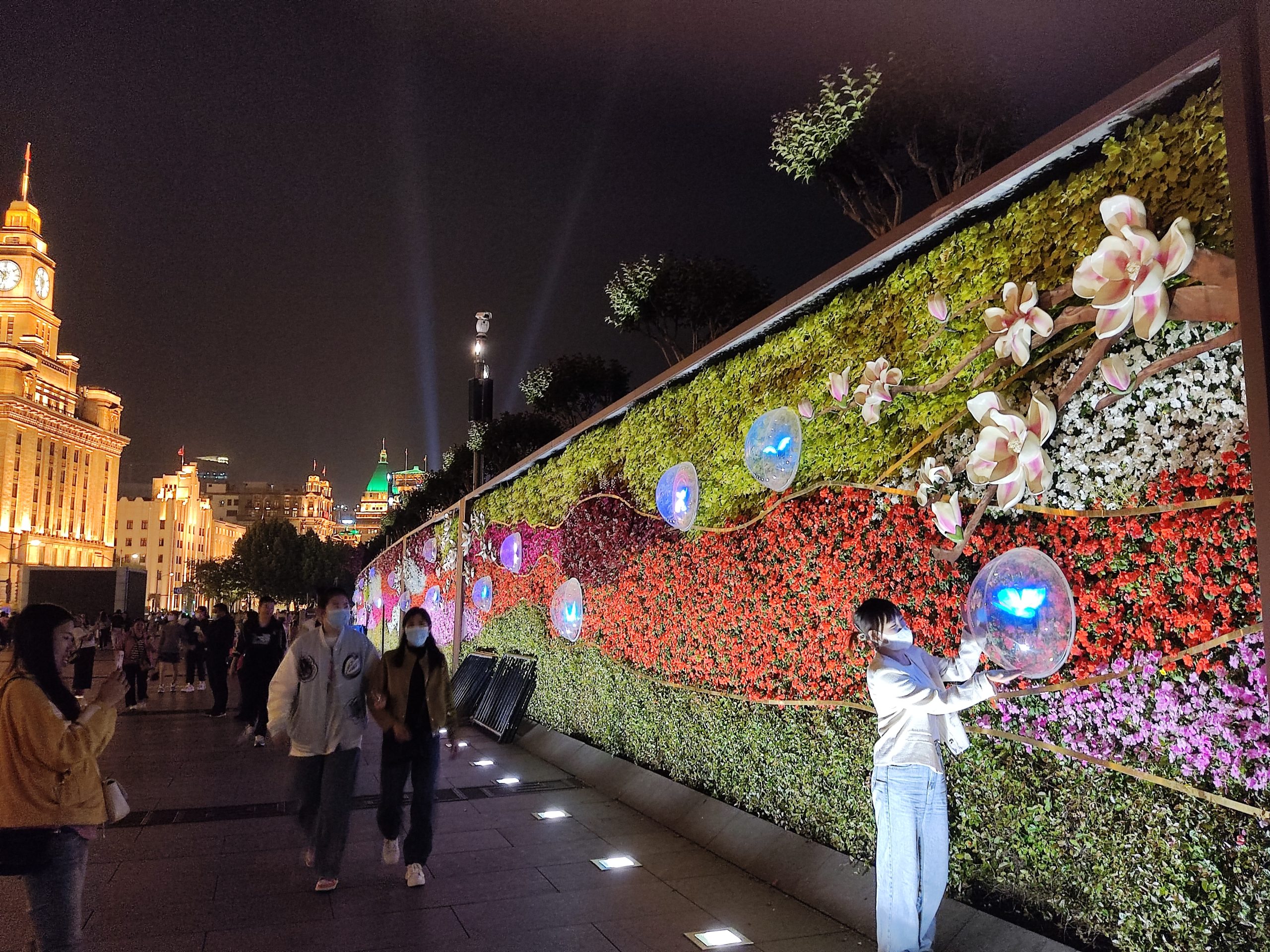 上海动物园和外滩夜景