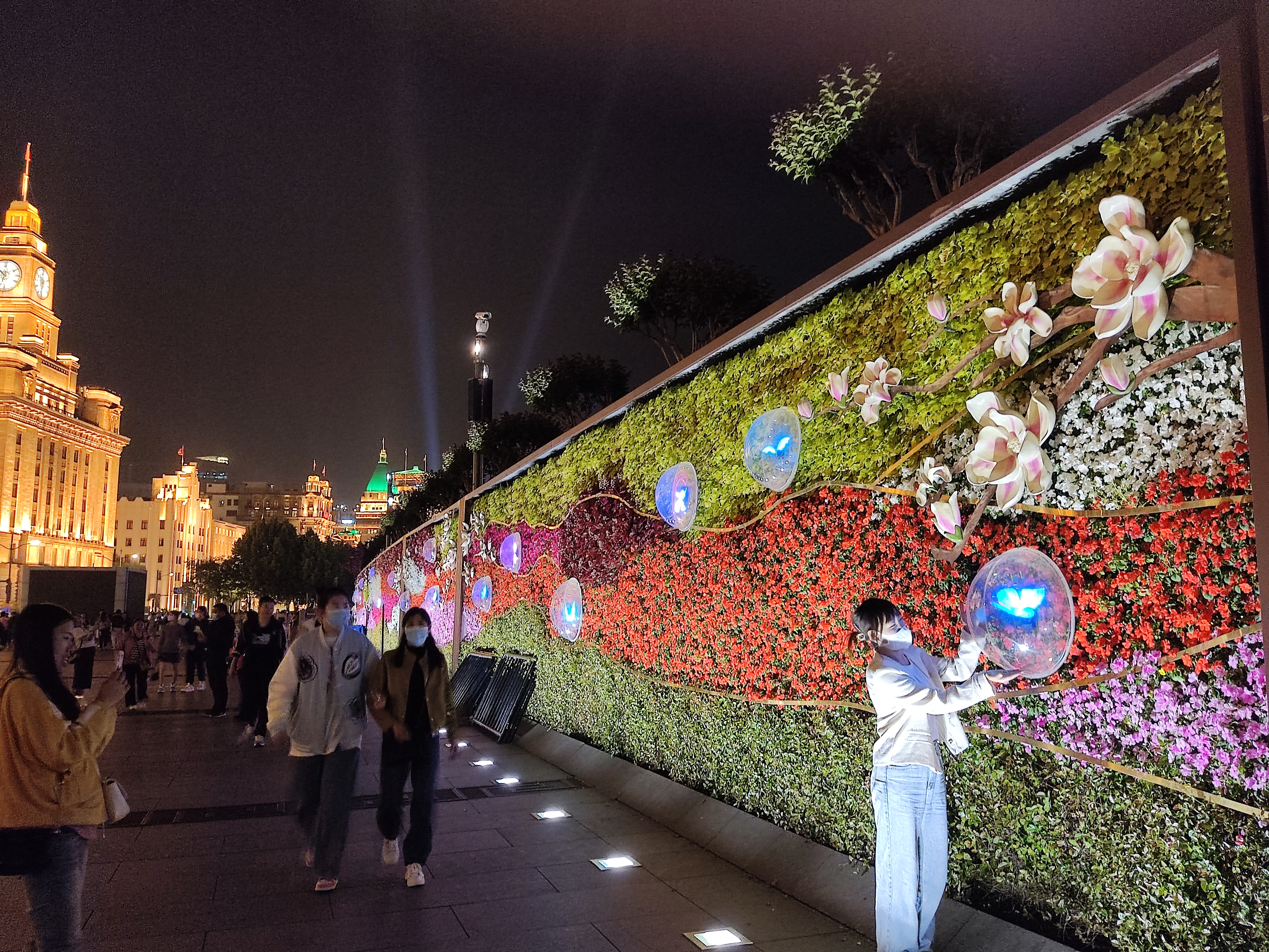 上海动物园和外滩夜景