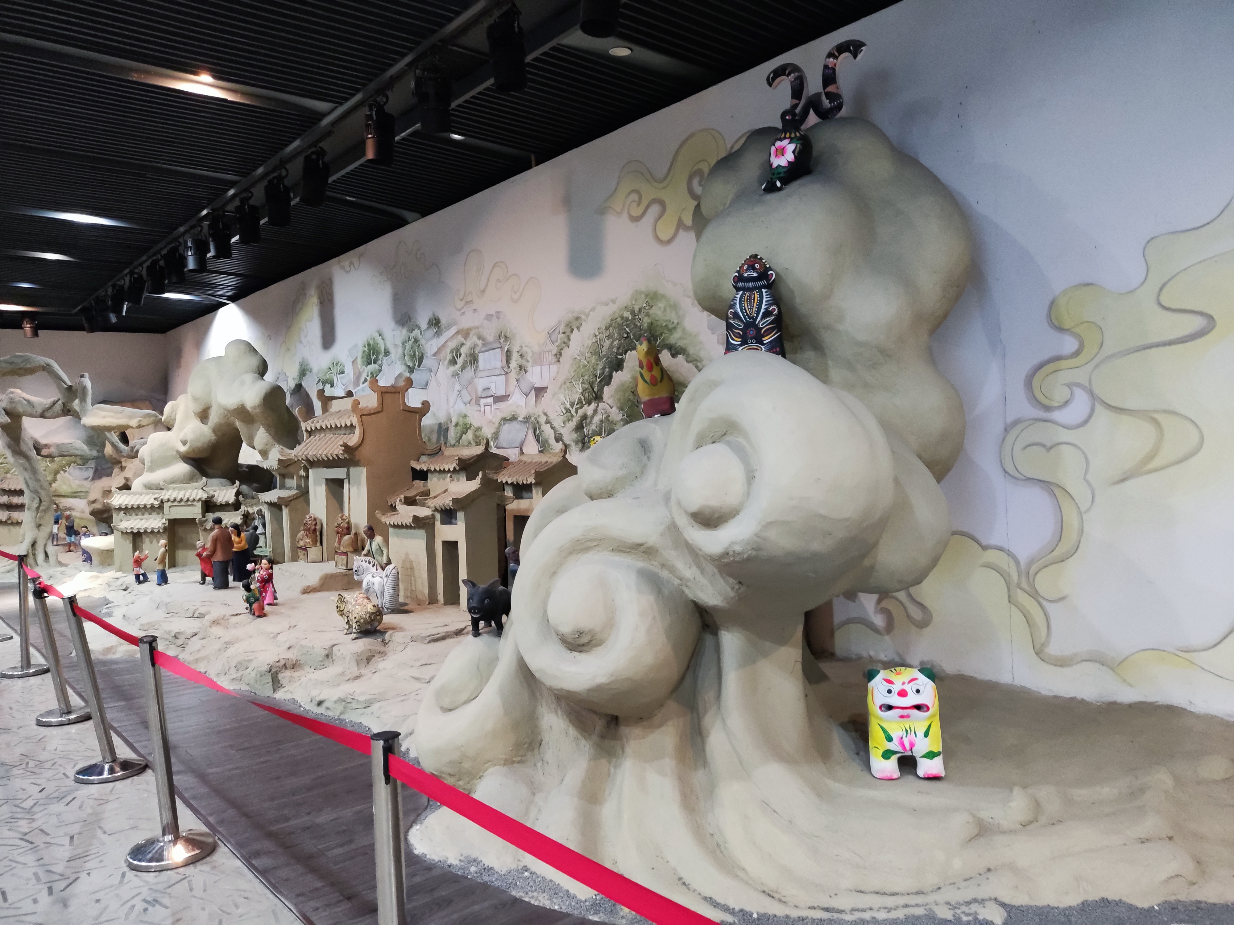 惠山古镇和泥人馆